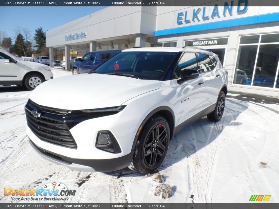 2020 Chevrolet Blazer LT AWD Summit White / Jet Black Photo #2