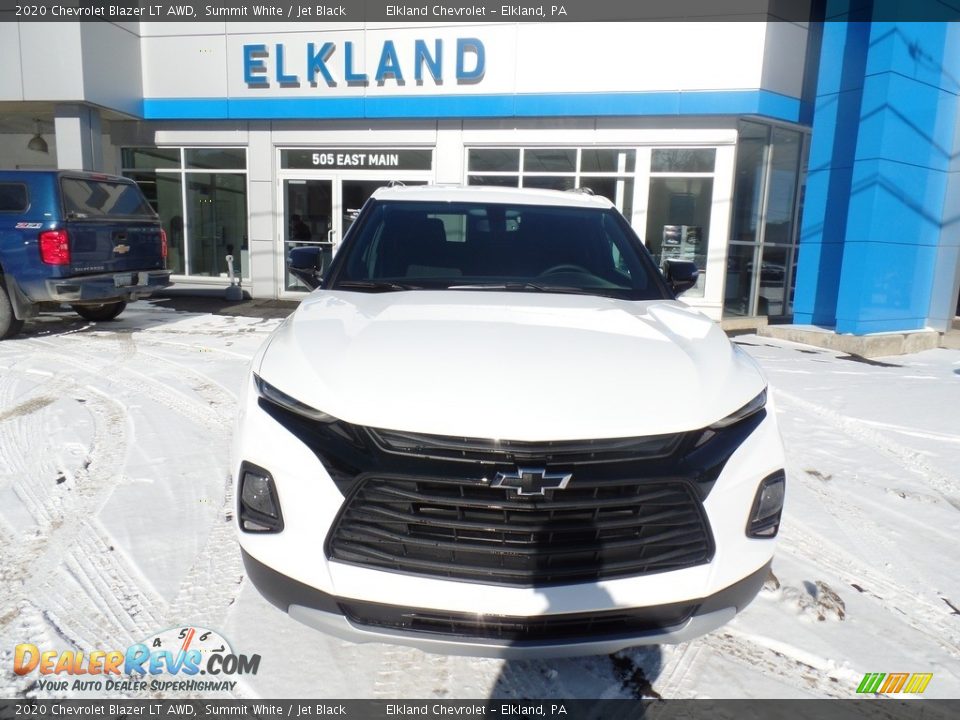 2020 Chevrolet Blazer LT AWD Summit White / Jet Black Photo #3