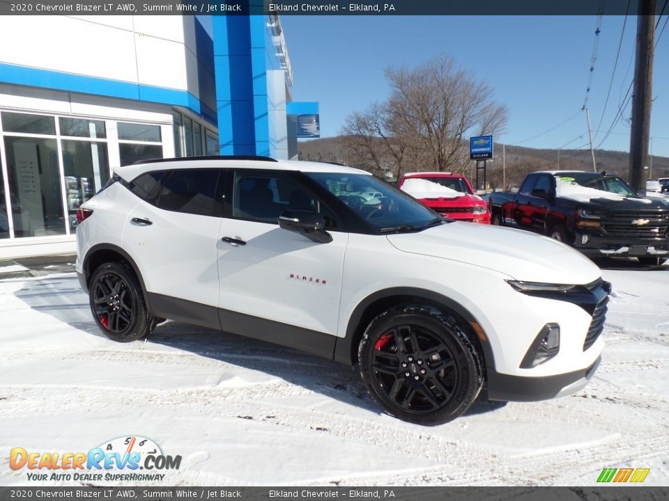 2020 Chevrolet Blazer LT AWD Summit White / Jet Black Photo #5