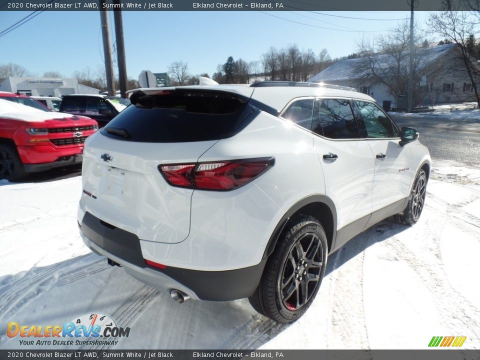 2020 Chevrolet Blazer LT AWD Summit White / Jet Black Photo #7