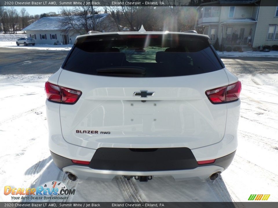 2020 Chevrolet Blazer LT AWD Summit White / Jet Black Photo #8