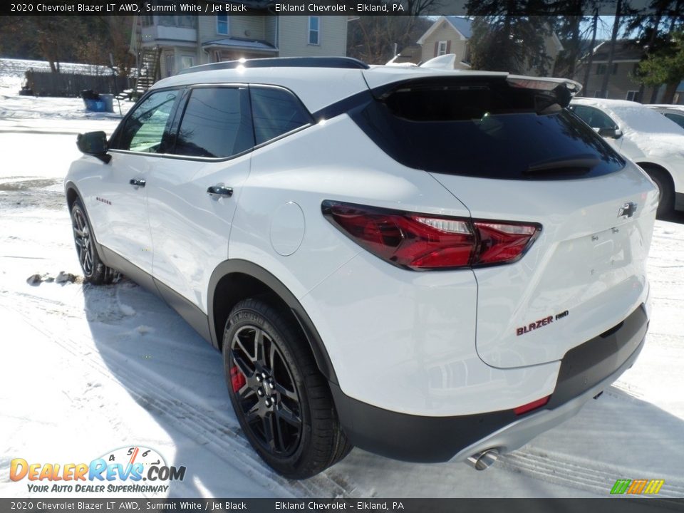 2020 Chevrolet Blazer LT AWD Summit White / Jet Black Photo #9