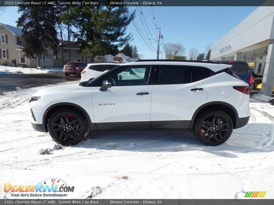 2020 Chevrolet Blazer LT AWD Summit White / Jet Black Photo #10