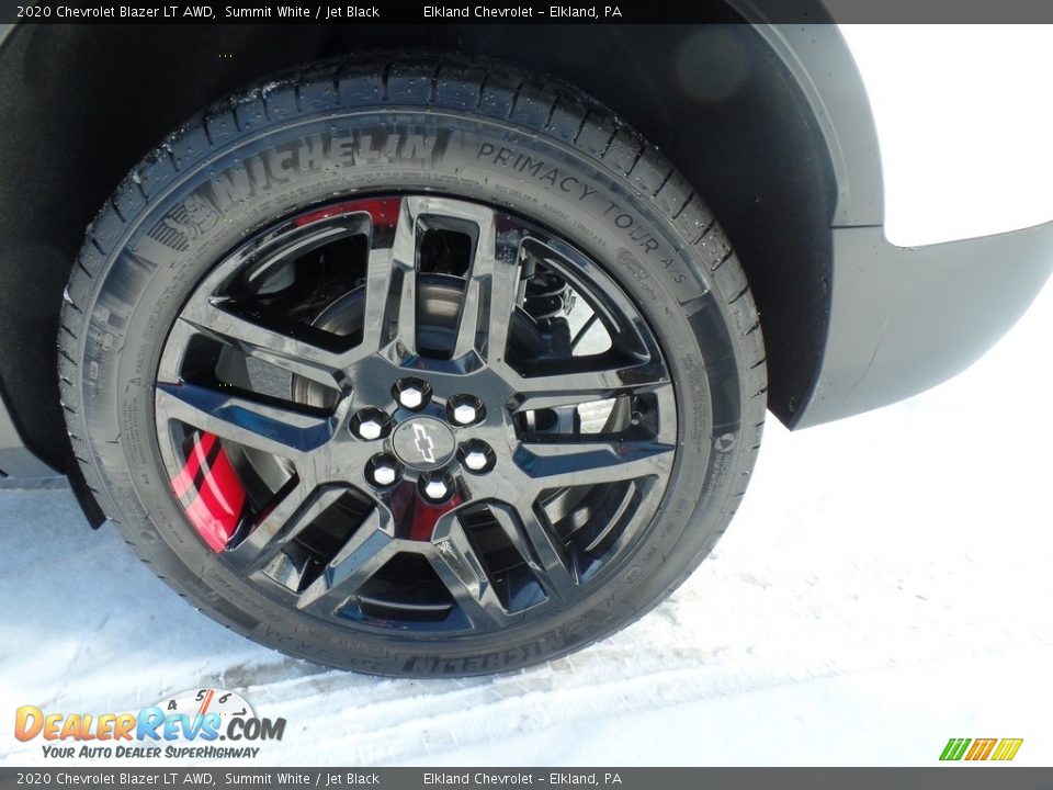 2020 Chevrolet Blazer LT AWD Summit White / Jet Black Photo #11