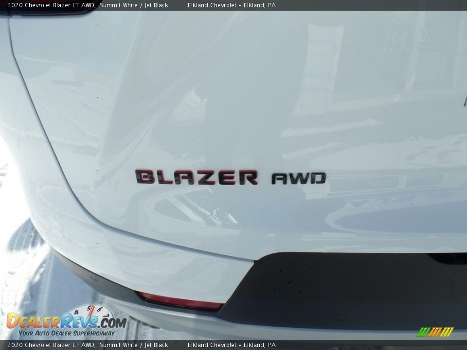 2020 Chevrolet Blazer LT AWD Summit White / Jet Black Photo #12