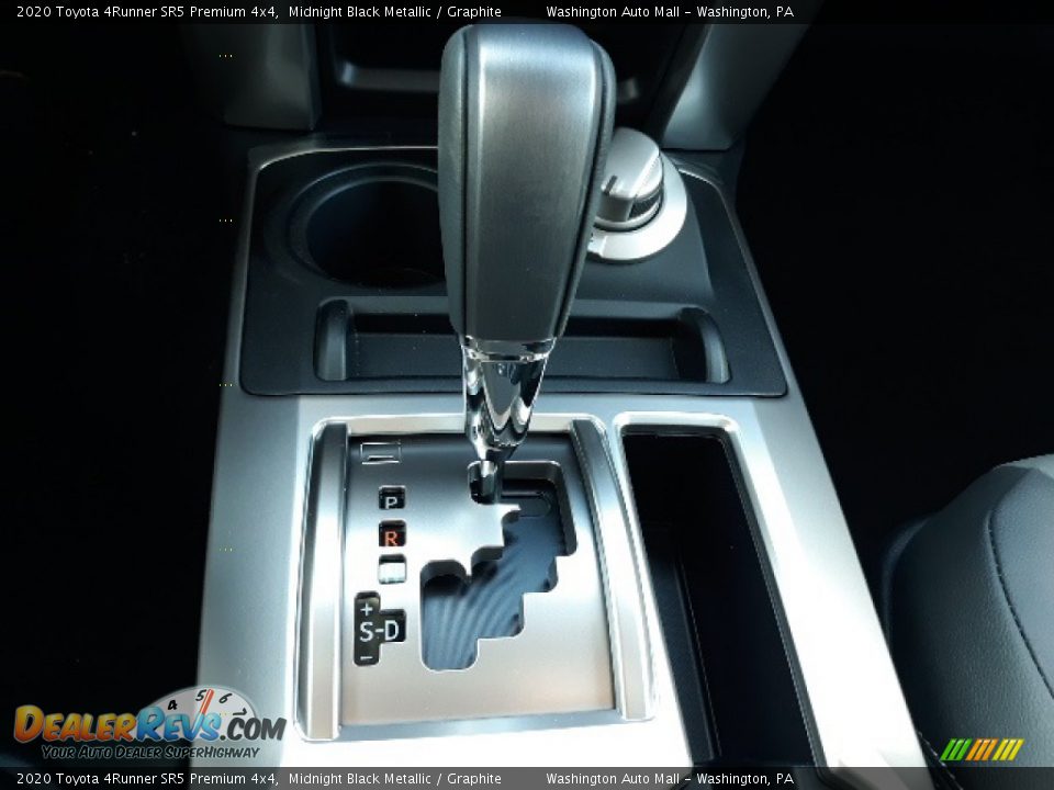 2020 Toyota 4Runner SR5 Premium 4x4 Midnight Black Metallic / Graphite Photo #21