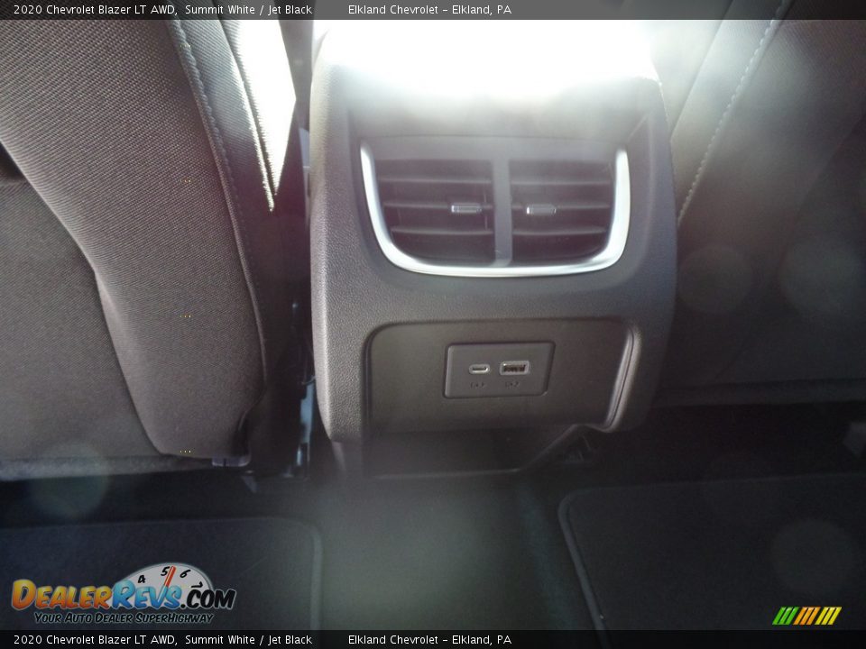 2020 Chevrolet Blazer LT AWD Summit White / Jet Black Photo #35