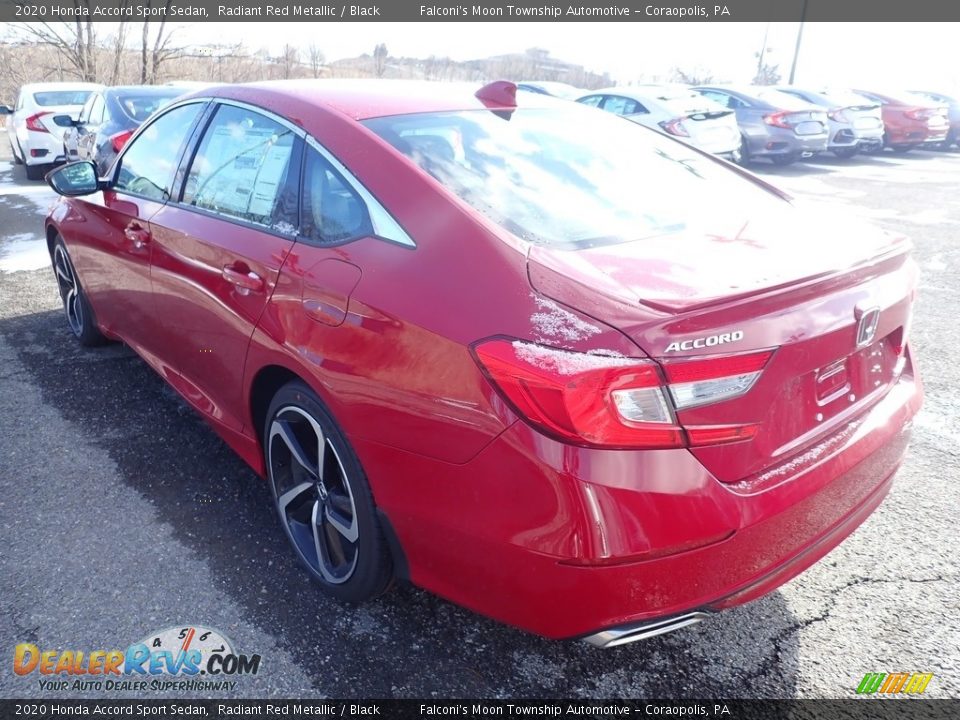 2020 Honda Accord Sport Sedan Radiant Red Metallic / Black Photo #2