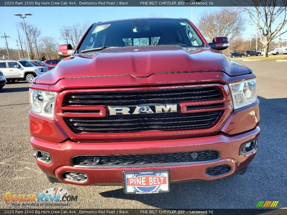 2020 Ram 1500 Big Horn Crew Cab 4x4 Delmonico Red Pearl / Black Photo #2