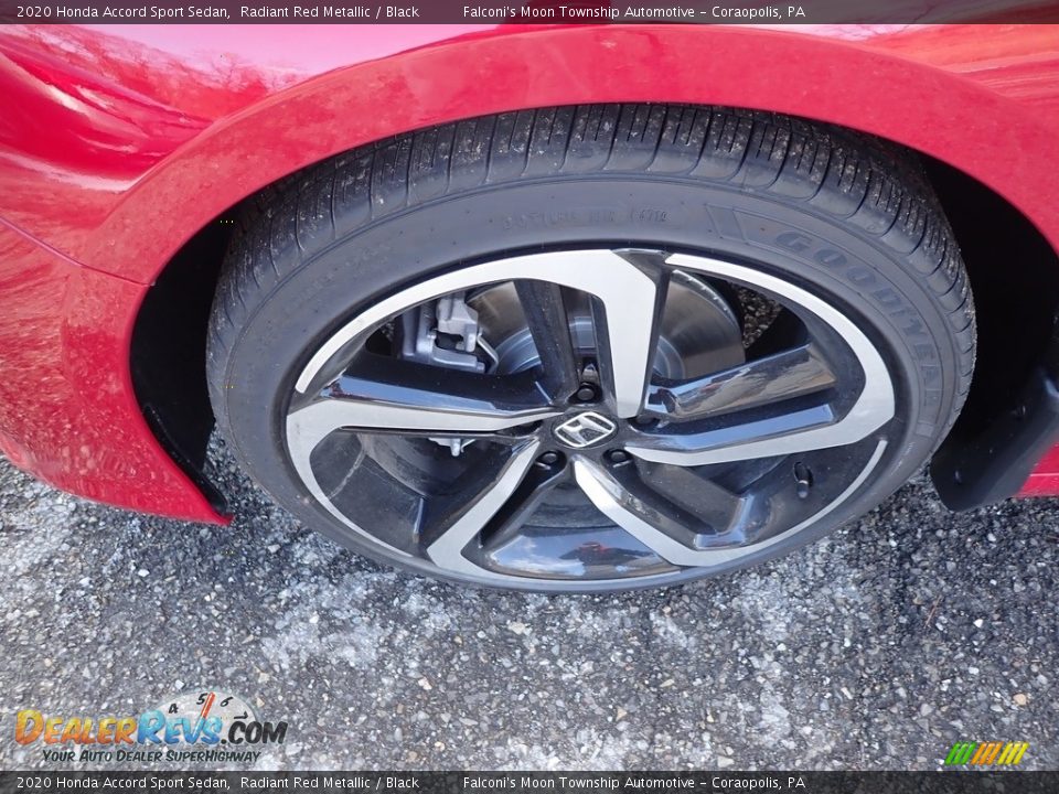 2020 Honda Accord Sport Sedan Radiant Red Metallic / Black Photo #7