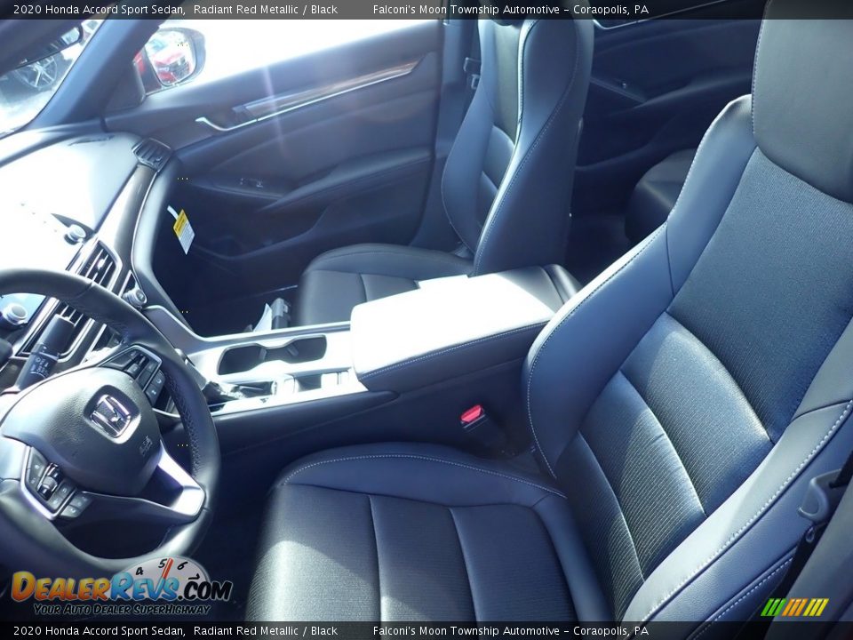 2020 Honda Accord Sport Sedan Radiant Red Metallic / Black Photo #8