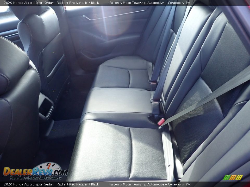 2020 Honda Accord Sport Sedan Radiant Red Metallic / Black Photo #9
