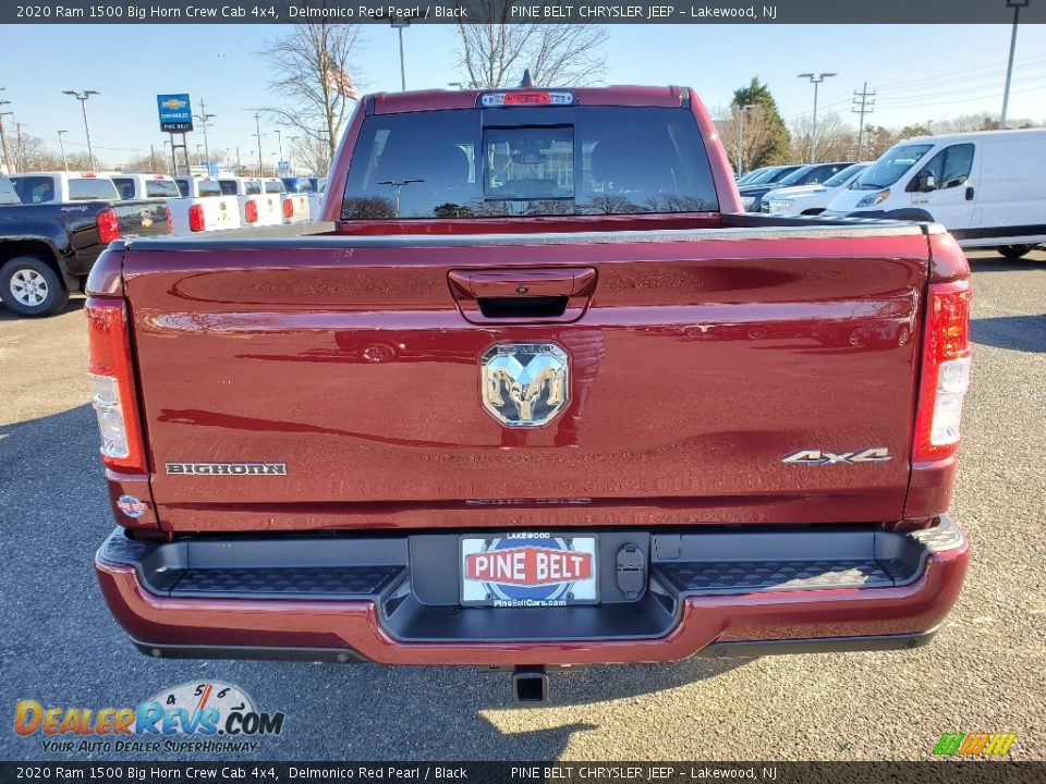 2020 Ram 1500 Big Horn Crew Cab 4x4 Delmonico Red Pearl / Black Photo #5