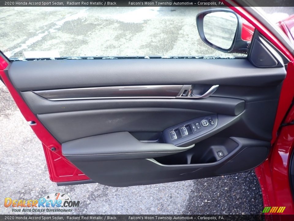 2020 Honda Accord Sport Sedan Radiant Red Metallic / Black Photo #11