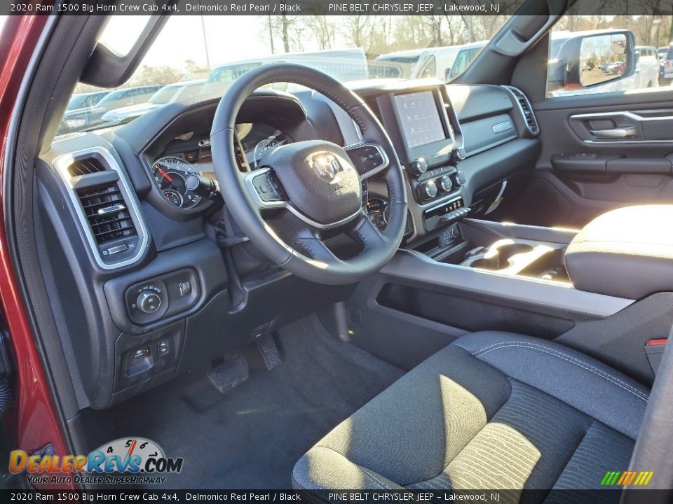 2020 Ram 1500 Big Horn Crew Cab 4x4 Delmonico Red Pearl / Black Photo #7