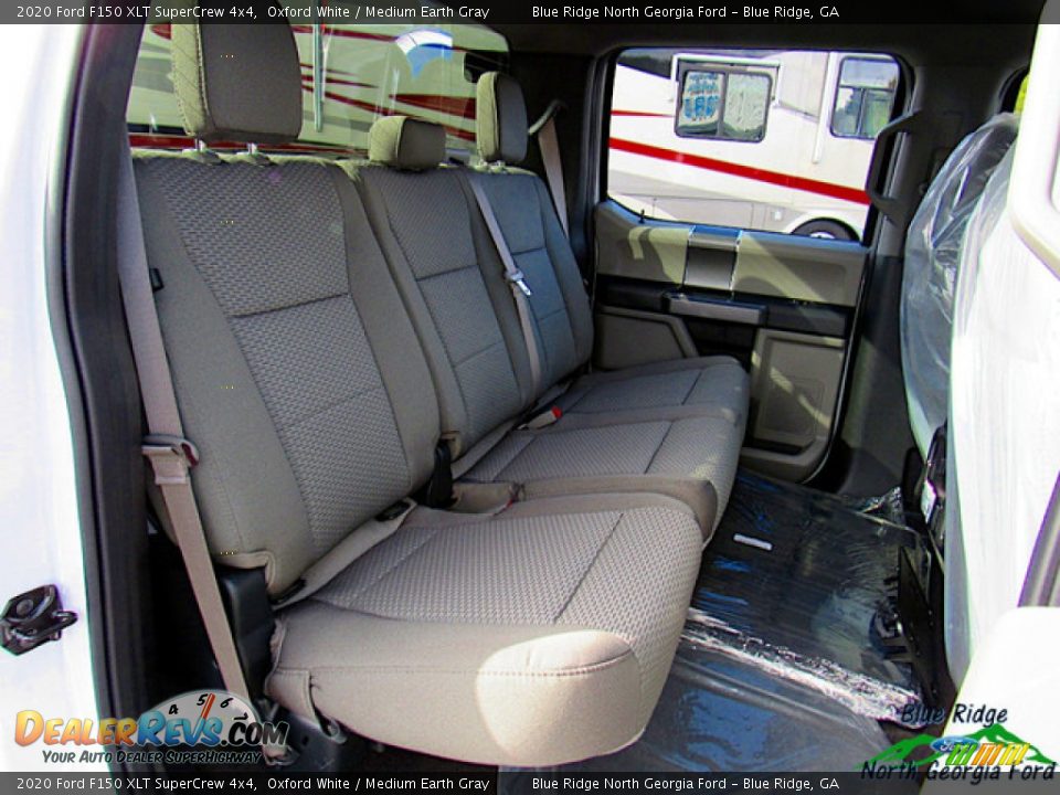 2020 Ford F150 XLT SuperCrew 4x4 Oxford White / Medium Earth Gray Photo #12