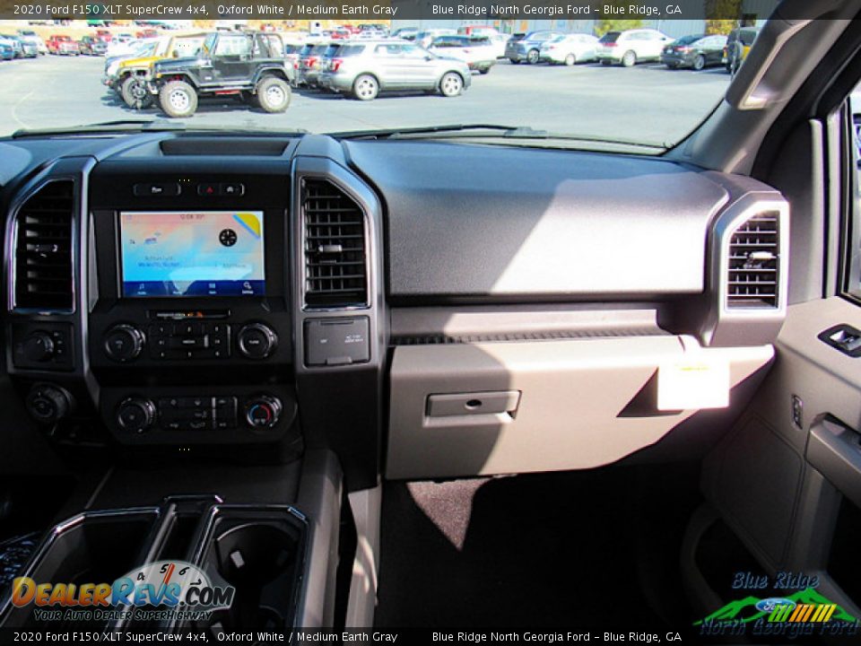 2020 Ford F150 XLT SuperCrew 4x4 Oxford White / Medium Earth Gray Photo #16