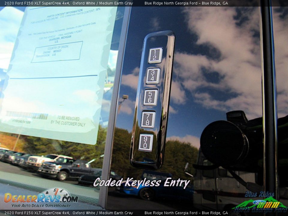 2020 Ford F150 XLT SuperCrew 4x4 Oxford White / Medium Earth Gray Photo #23
