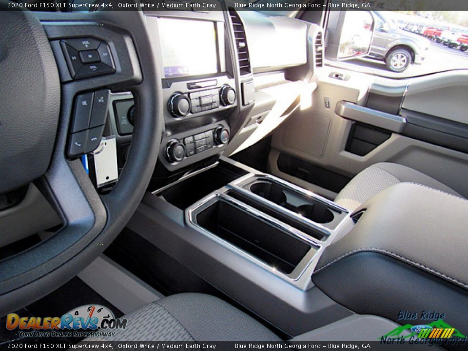 2020 Ford F150 XLT SuperCrew 4x4 Oxford White / Medium Earth Gray Photo #25