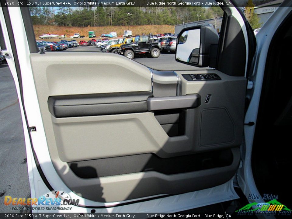 2020 Ford F150 XLT SuperCrew 4x4 Oxford White / Medium Earth Gray Photo #27