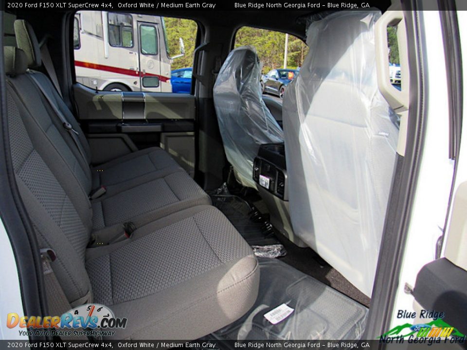 2020 Ford F150 XLT SuperCrew 4x4 Oxford White / Medium Earth Gray Photo #30