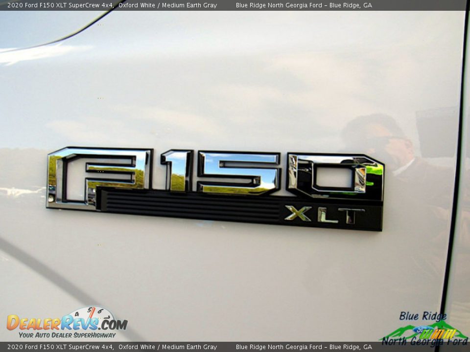 2020 Ford F150 XLT SuperCrew 4x4 Oxford White / Medium Earth Gray Photo #35