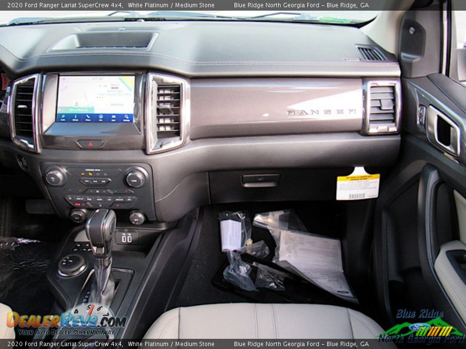 2020 Ford Ranger Lariat SuperCrew 4x4 White Platinum / Medium Stone Photo #17