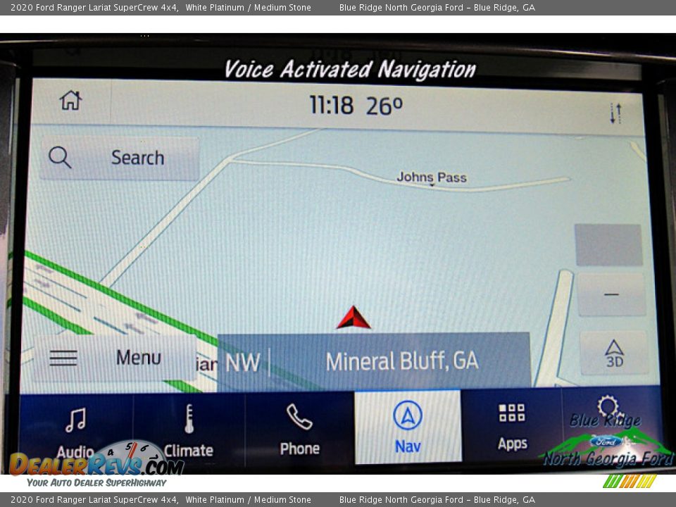 2020 Ford Ranger Lariat SuperCrew 4x4 White Platinum / Medium Stone Photo #22