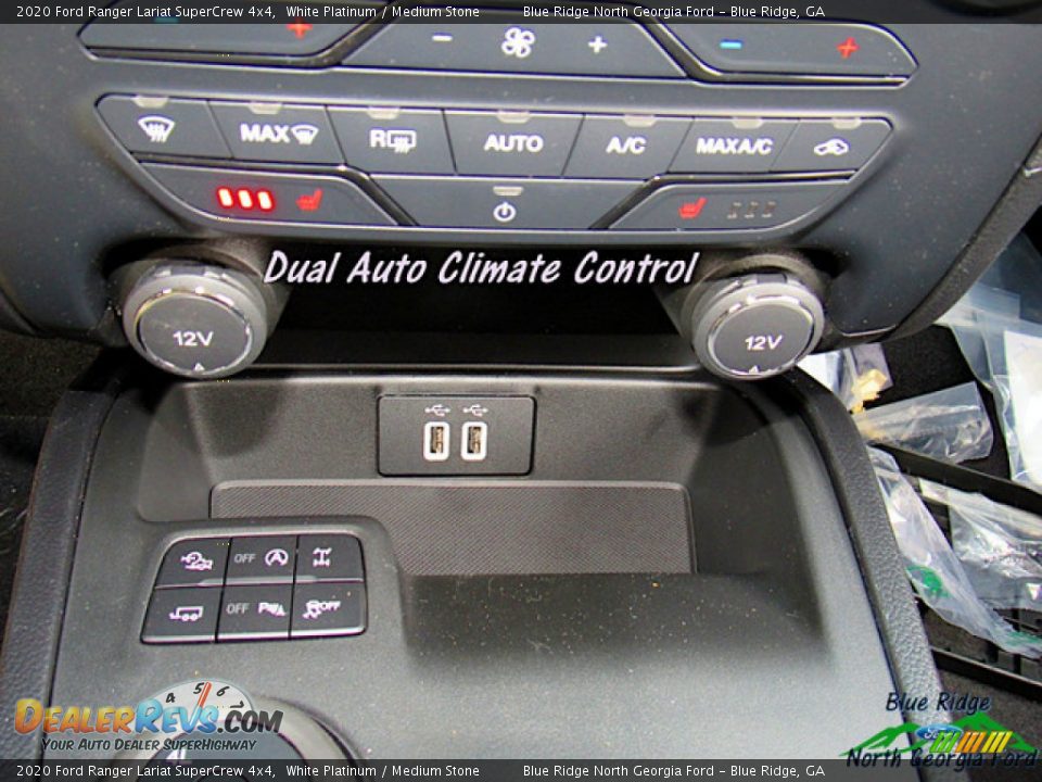 2020 Ford Ranger Lariat SuperCrew 4x4 White Platinum / Medium Stone Photo #23