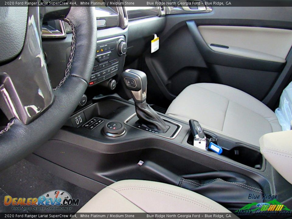 2020 Ford Ranger Lariat SuperCrew 4x4 White Platinum / Medium Stone Photo #30