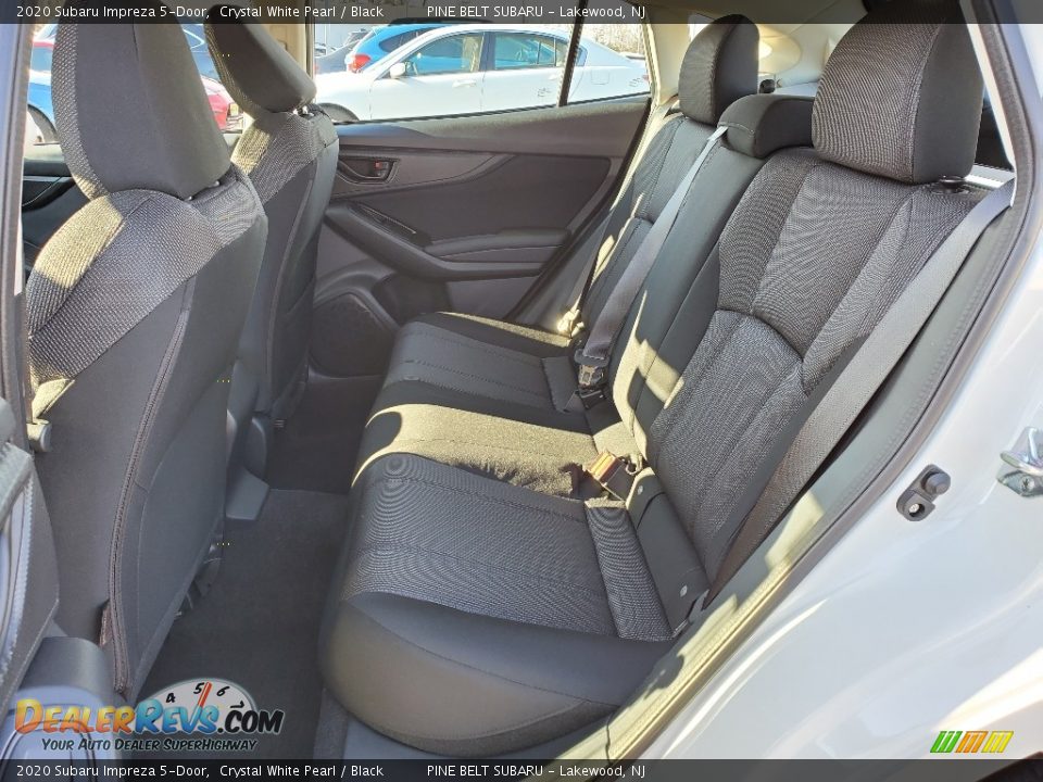2020 Subaru Impreza 5-Door Crystal White Pearl / Black Photo #6