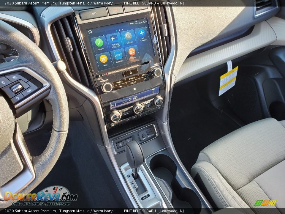 2020 Subaru Ascent Premium Tungsten Metallic / Warm Ivory Photo #10