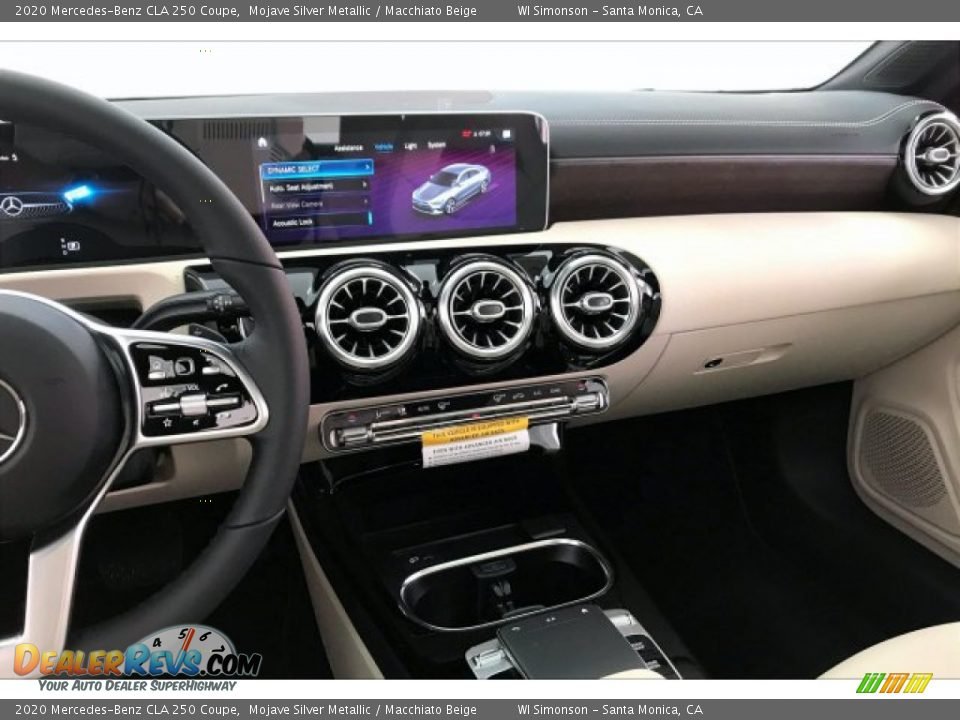 Dashboard of 2020 Mercedes-Benz CLA 250 Coupe Photo #6