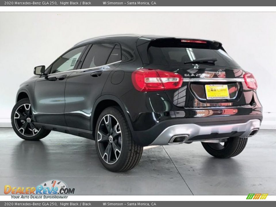 2020 Mercedes-Benz GLA 250 Night Black / Black Photo #2