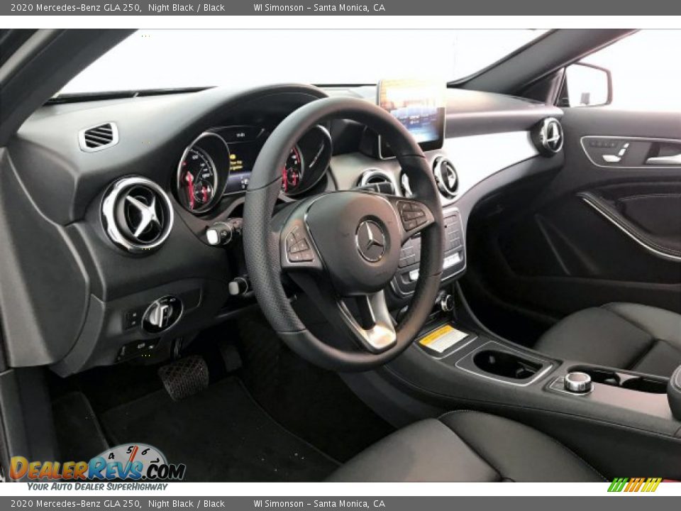 2020 Mercedes-Benz GLA 250 Night Black / Black Photo #4