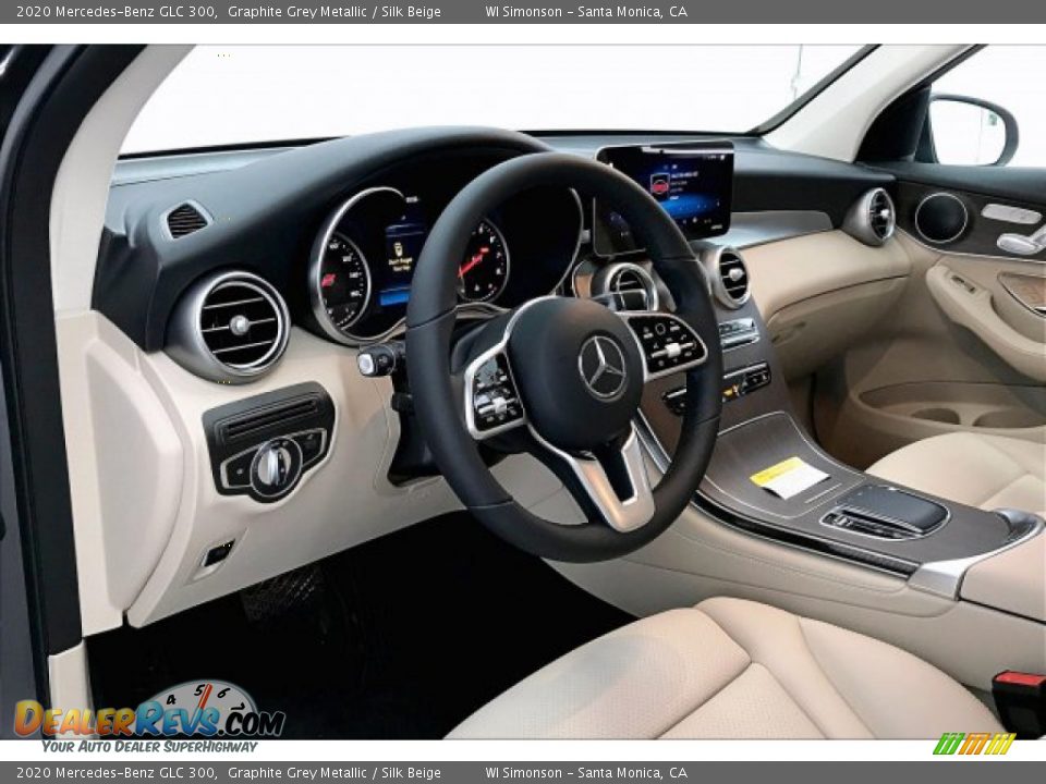2020 Mercedes-Benz GLC 300 Graphite Grey Metallic / Silk Beige Photo #4