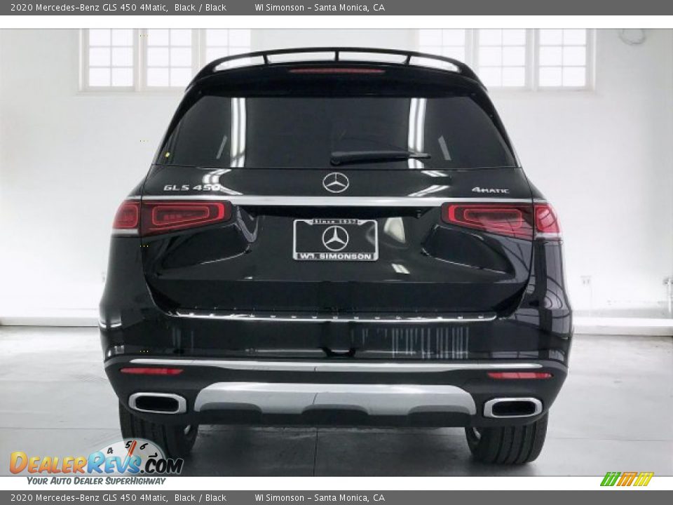 2020 Mercedes-Benz GLS 450 4Matic Black / Black Photo #3