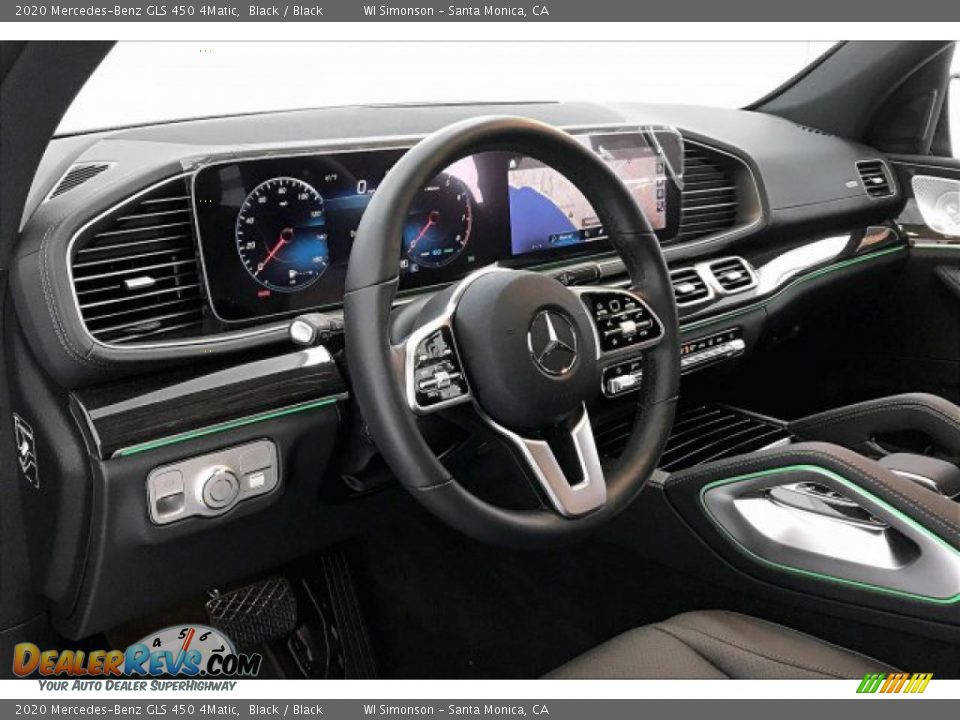 2020 Mercedes-Benz GLS 450 4Matic Black / Black Photo #4