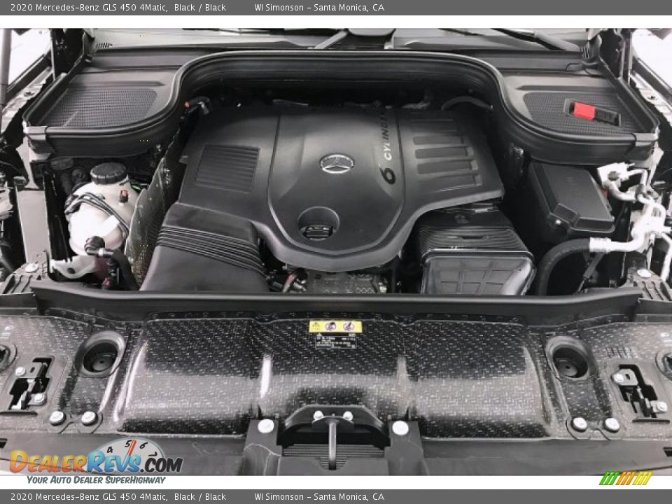 2020 Mercedes-Benz GLS 450 4Matic Black / Black Photo #8