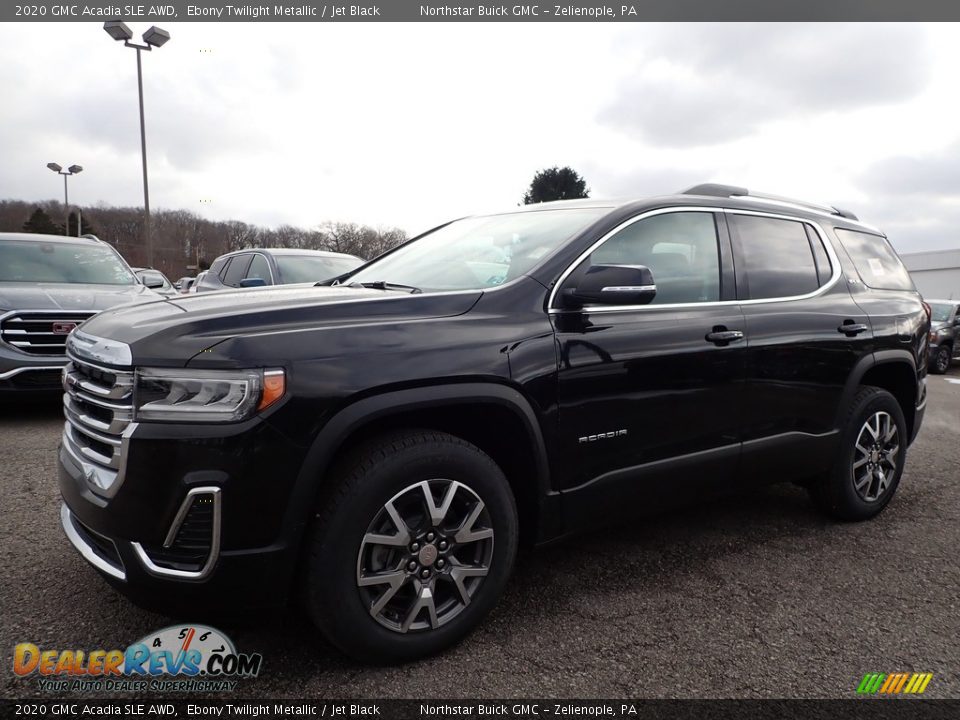 2020 GMC Acadia SLE AWD Ebony Twilight Metallic / Jet Black Photo #1