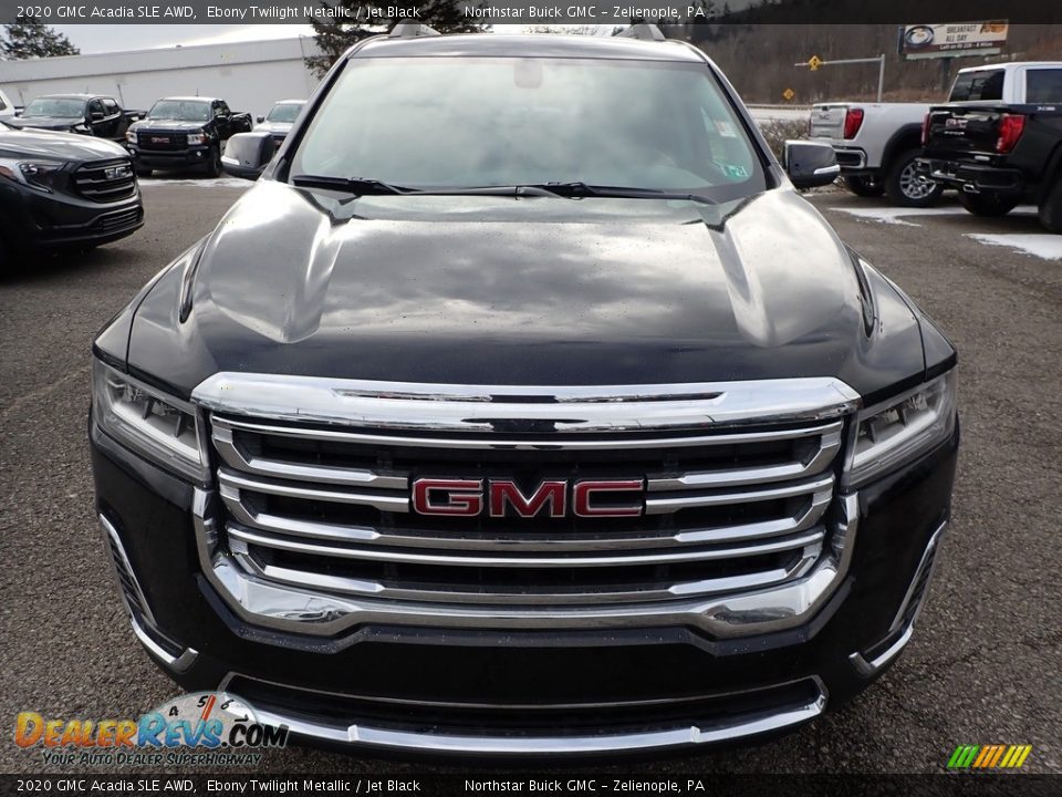 2020 GMC Acadia SLE AWD Ebony Twilight Metallic / Jet Black Photo #2