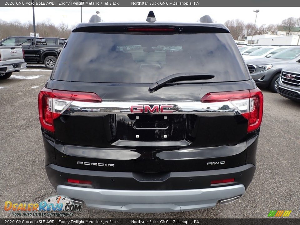 2020 GMC Acadia SLE AWD Ebony Twilight Metallic / Jet Black Photo #6