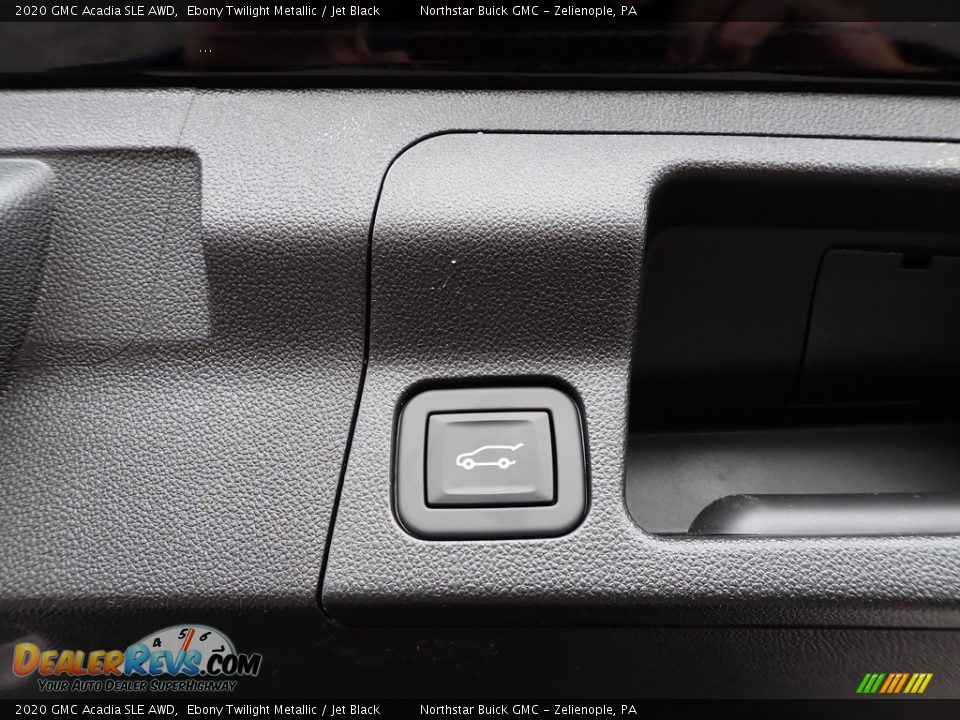 2020 GMC Acadia SLE AWD Ebony Twilight Metallic / Jet Black Photo #8