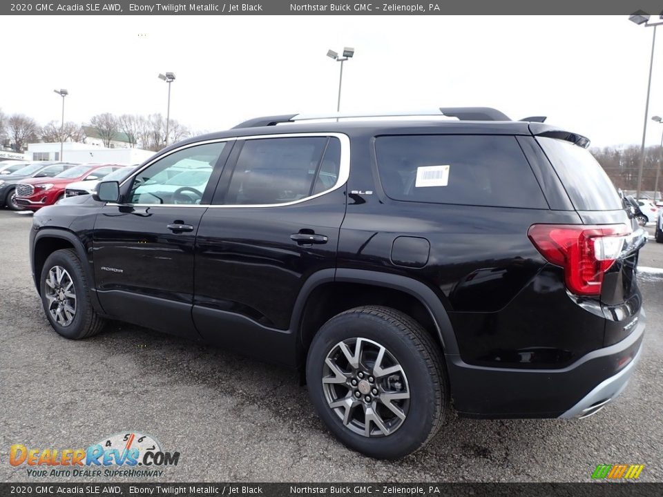 2020 GMC Acadia SLE AWD Ebony Twilight Metallic / Jet Black Photo #9