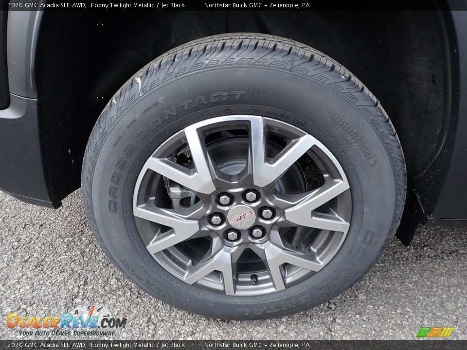 2020 GMC Acadia SLE AWD Ebony Twilight Metallic / Jet Black Photo #11