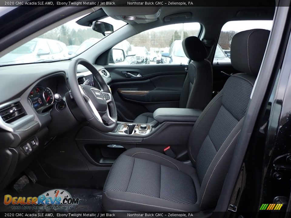 2020 GMC Acadia SLE AWD Ebony Twilight Metallic / Jet Black Photo #14