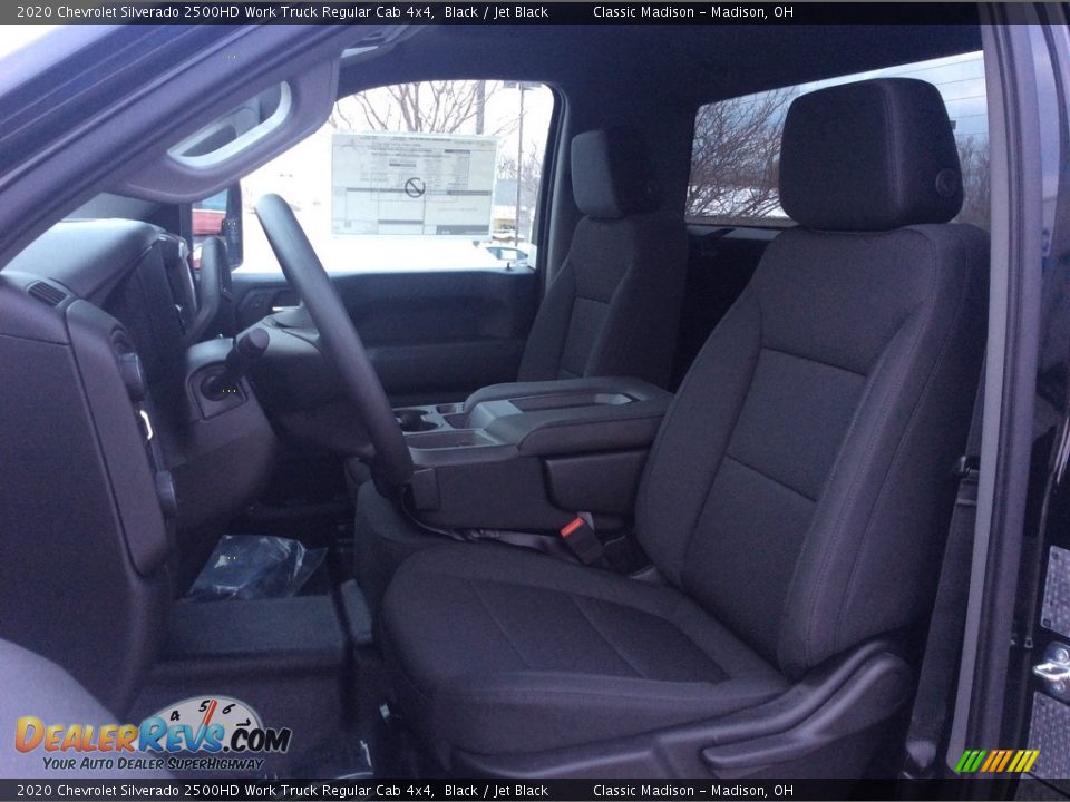 2020 Chevrolet Silverado 2500HD Work Truck Regular Cab 4x4 Black / Jet Black Photo #2