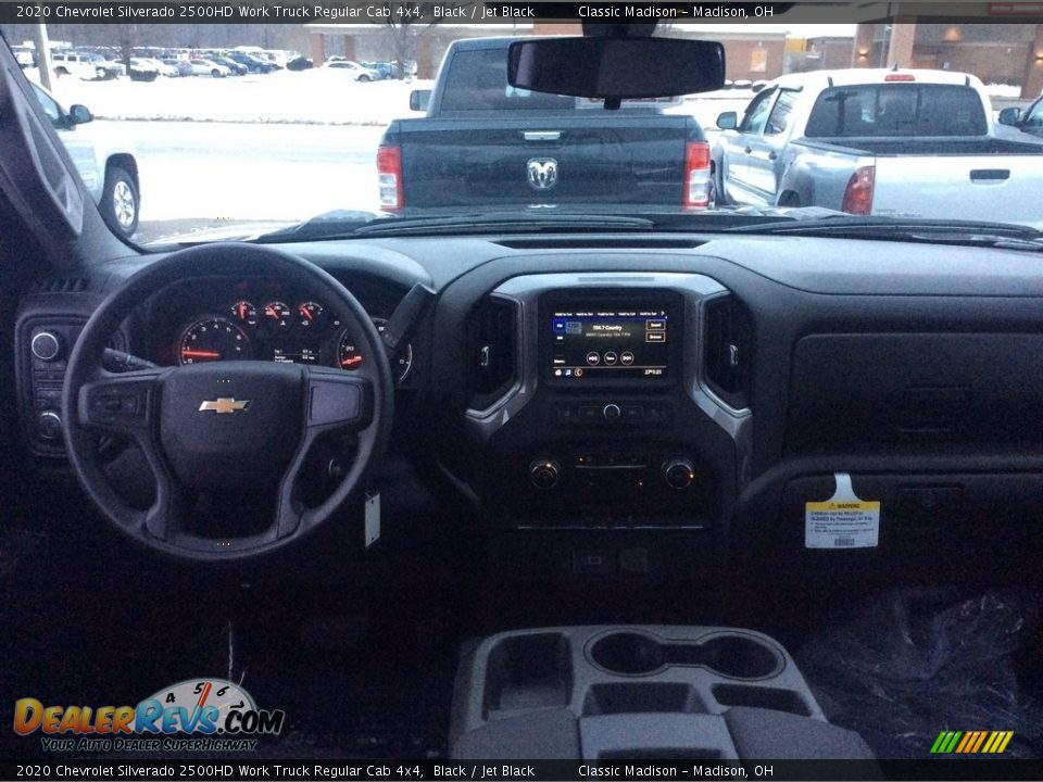 2020 Chevrolet Silverado 2500HD Work Truck Regular Cab 4x4 Black / Jet Black Photo #3