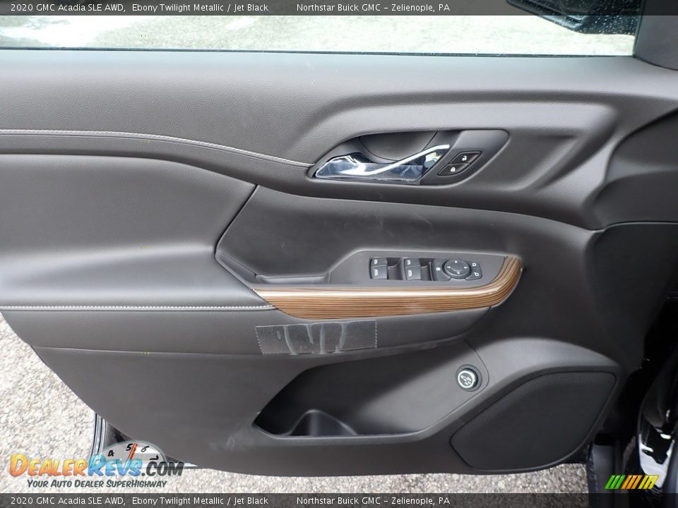 2020 GMC Acadia SLE AWD Ebony Twilight Metallic / Jet Black Photo #17