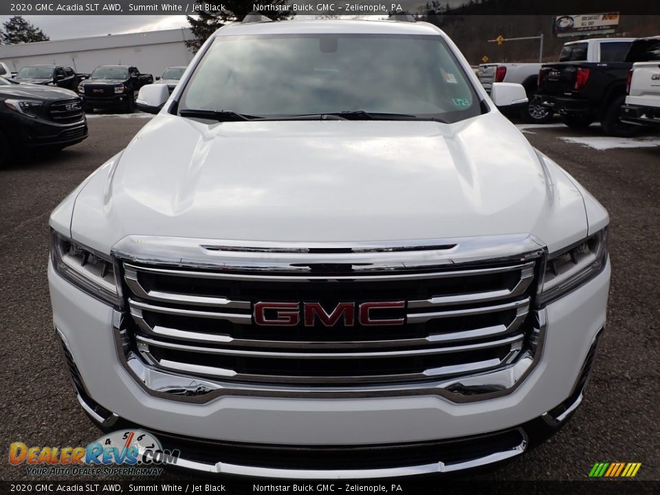 2020 GMC Acadia SLT AWD Summit White / Jet Black Photo #2